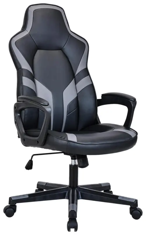 Drehstuhl Zora Grau/Schwarz