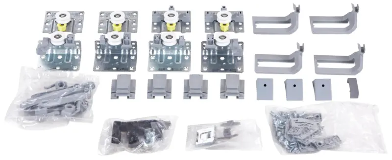 Montagepaket Unit in Schwarz
