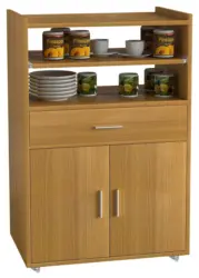 Servierwagen Kiola ca. 59x92 cm Buchefarben