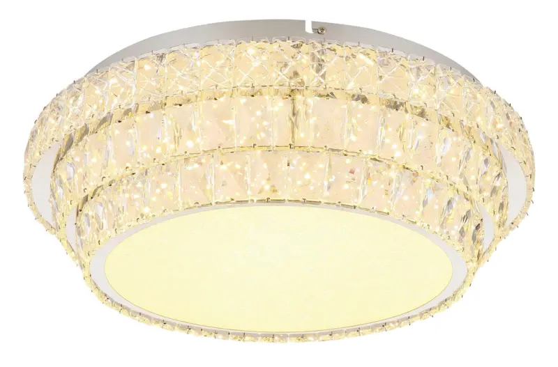 LED-Deckenleuchte Klara Klar/Chromfarben max. 48 Watt Deckenlampe