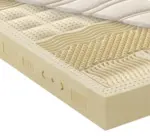 m&ouml;max Latexmatratze Waldgr&uuml;n L700 ca. 100x200 cm Wei&szlig;