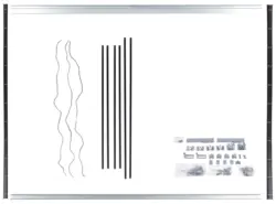 Montagepaket Unit in Schwarz