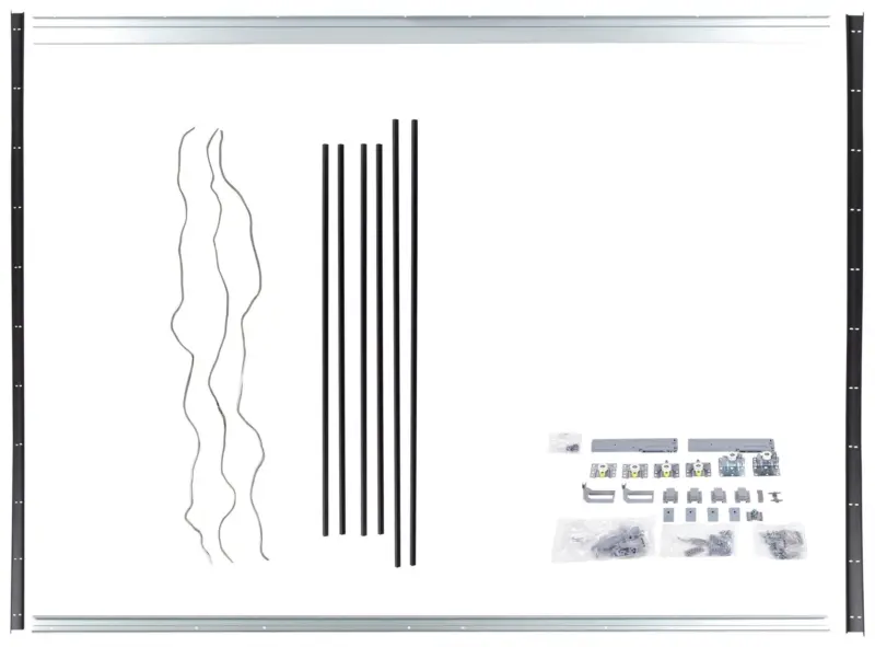 Montagepaket Unit in Schwarz