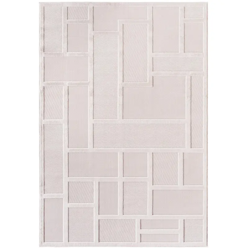 Flachwebeteppich Doha Creme ca. 240x340cm