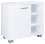 m&ouml;max Waschbeckenunterschrank Zalo L ca. 60x55x30 cm Wei&szlig;