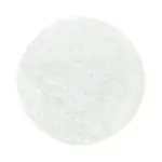 m&ouml;max Hochflorteppich Fluffy Wei&szlig; &Oslash; ca. 160cm