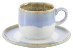 Espressotasse mit Untertasse Saturn Blau ca. 90ml