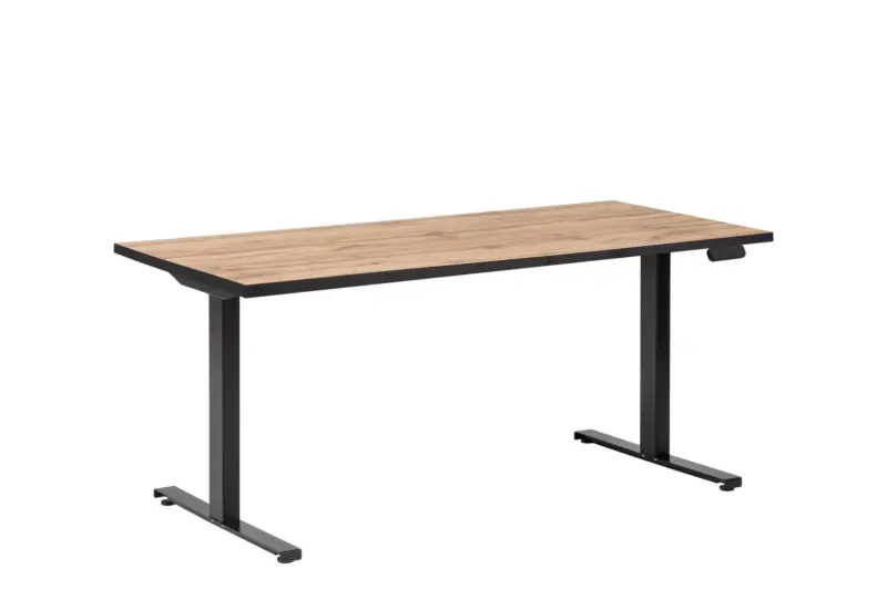 Schreibtisch Serie 2000 Eiche ca. 160x75x73-117,5cm