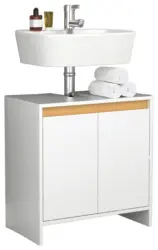 Waschbeckenunterschrank Malira ca. 58x60 cm Wei&szlig;