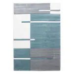 m&ouml;max Flachwebeteppich Hawaii Blau ca. 140x200cm