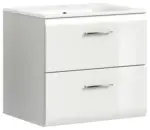 m&ouml;max Waschtischkombi Ice ca. 60 cm Wei&szlig;