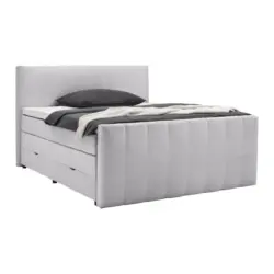 Boxspringbett Malaga Hellgrau ca. 180x200cm