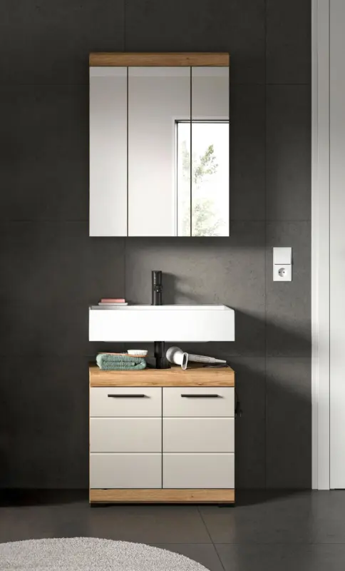 Badezimmer Scout 2-tlg. ca. 60 cm Kaschmir