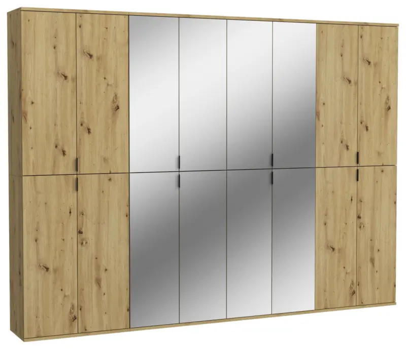 Garderobenschrank Projekt X ca. 244x193 cm Artisan Eiche