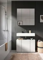 m&ouml;max Badezimmer Vira 2-tlg. ca. 82 cm Wei&szlig;