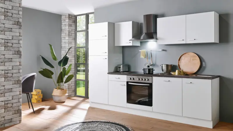 K&uuml;chenblock White-Classic Wei&szlig; B: ca. 280 cm