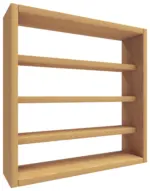 m&ouml;max K&uuml;chenregal Esaldi S ca. 40x40 cm Buchefarben