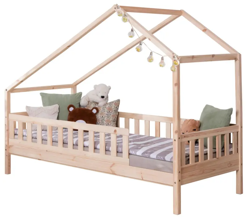 Hausbett Lou ca. 100x200 cm Holz