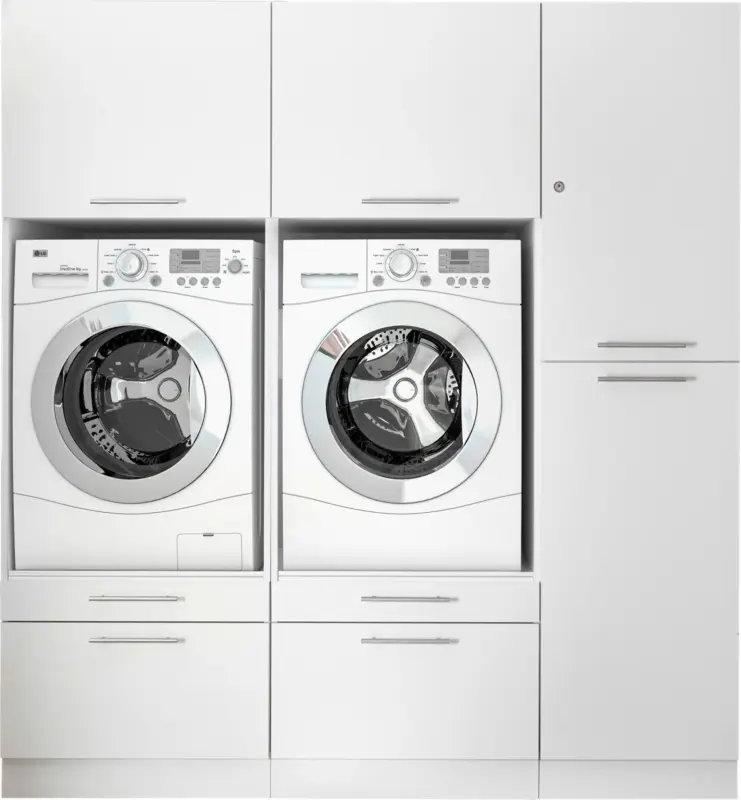 Hauswirtschaftsraum Clara Wei&szlig; B: ca. 184,8 cm