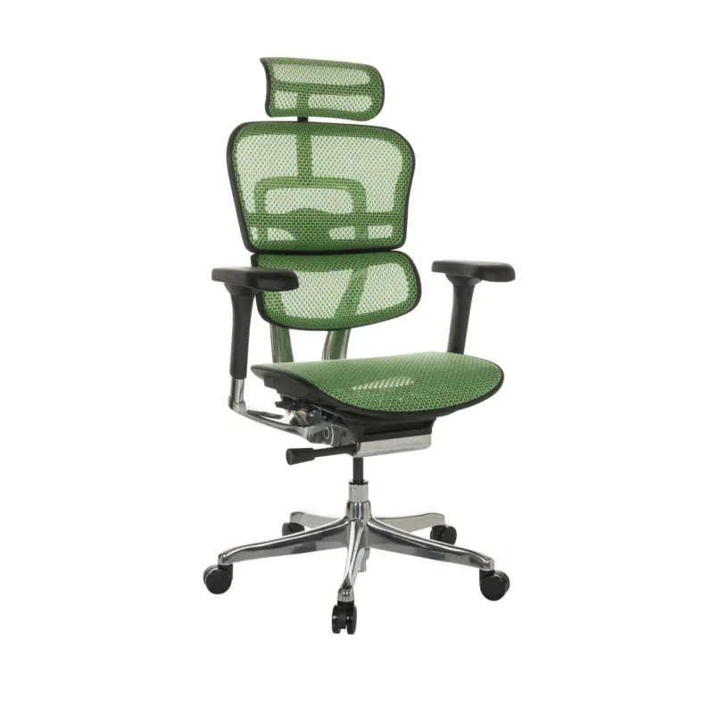 Drehstuhl Ergohuman Gr&uuml;n ca. 69x119-144x65cm