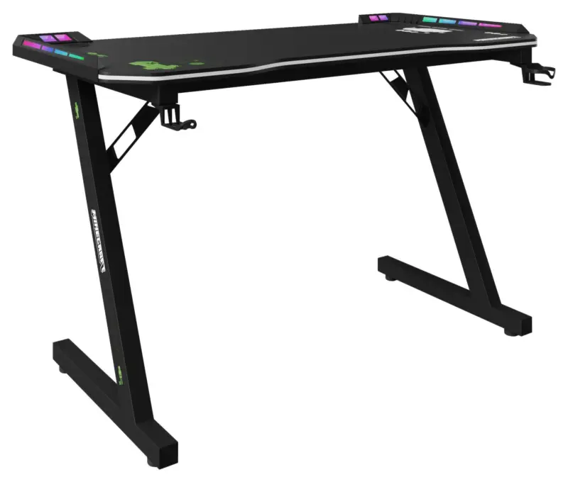 Gamingtisch Minecraft Schwarz ca. 120x60x74cm