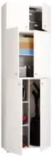 m&ouml;max Mehrzweckschrank Lona XXL ca.70x223x39cm Wei&szlig;