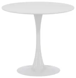 Esstisch Hamden &Oslash; ca. 80 cm Wei&szlig;