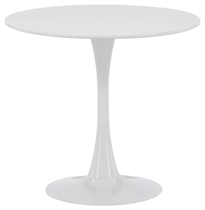 Esstisch Hamden &Oslash; ca. 80 cm Wei&szlig;