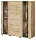 m&ouml;max Highboard Caro ca. 120x122 cm Eiche Wotan