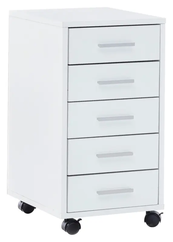 Rollcontainer Lisa ca. 33x63x38 cm Wei&szlig;