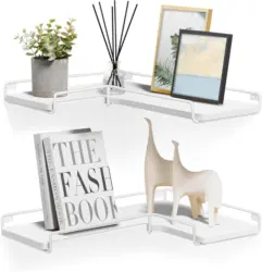 Eckregal Wei&szlig; ca. 40x4x29 cm