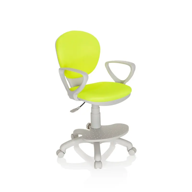 Jugenddrehstuhl Colour ca. 53x83-95x51 cm Gr&uuml;n/Grau