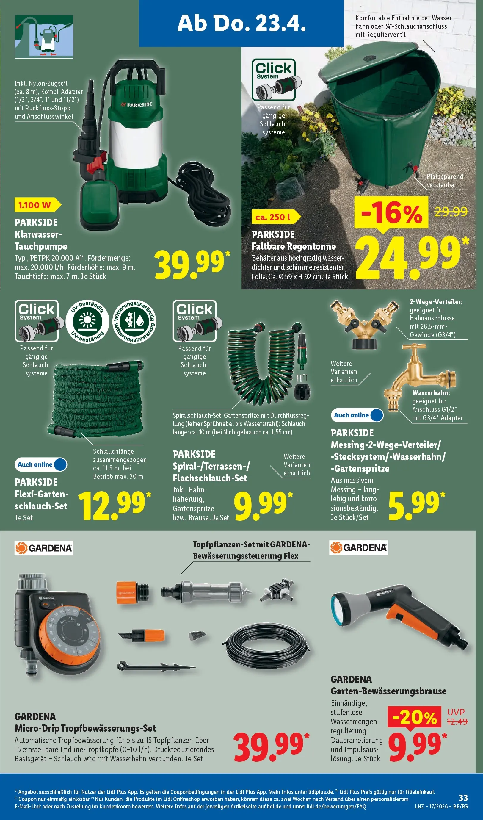 Lidl Prospekt Zülpich (ab 19.04.2026) zum Blättern » Angebote | Seite: 49 | Produkte: Wasser