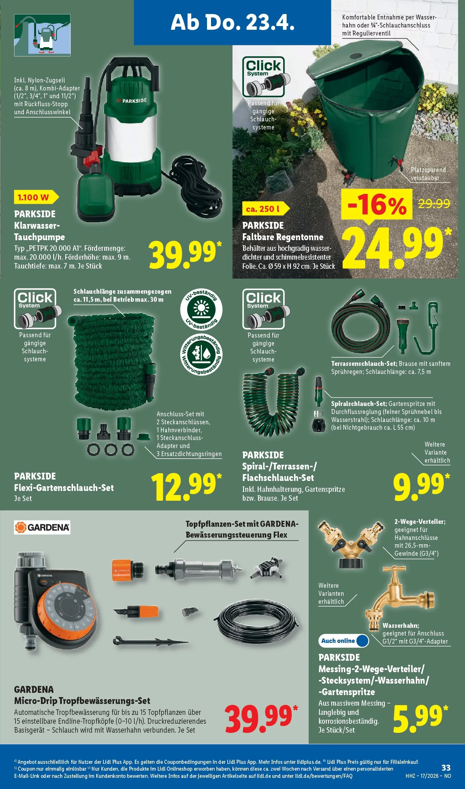 Lidl Prospekt Emlichheim (ab 19.04.2026) zum Blättern » Angebote | Seite: 49 | Produkte: Adapter, Wasser