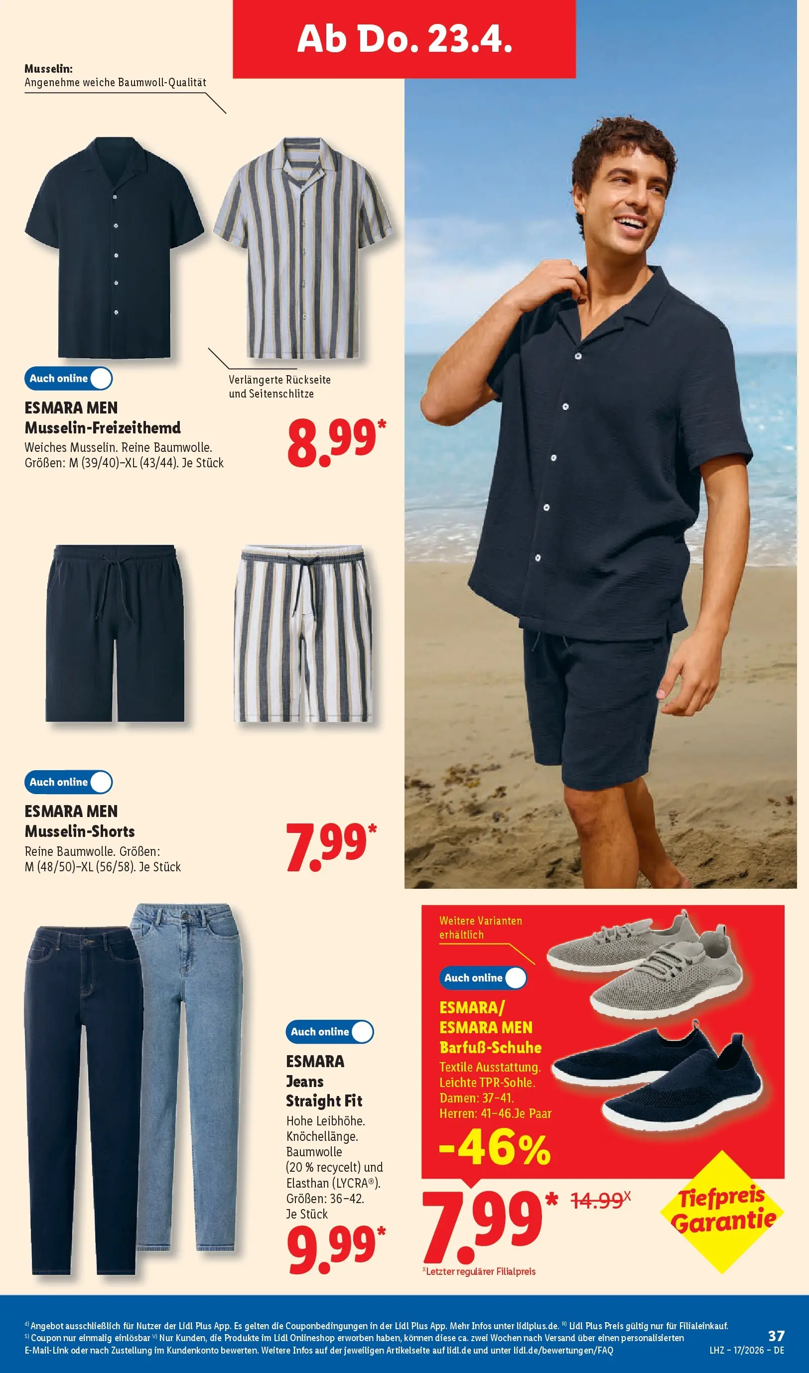 Lidl Prospekt Zülpich (ab 19.04.2026) zum Blättern » Angebote | Seite: 55 | Produkte: Jeans