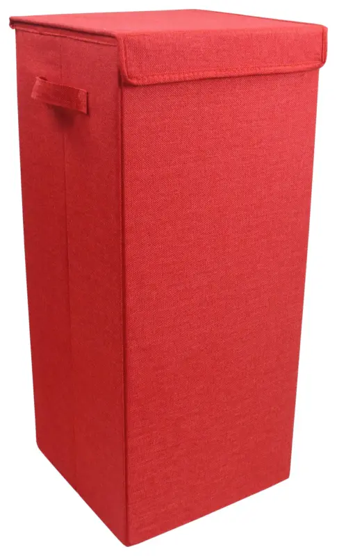 W&auml;schekorb Dreso L ca. 30x70x30 cm Rot