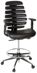 Drehstuhl Ergo Line II Work Schwarz