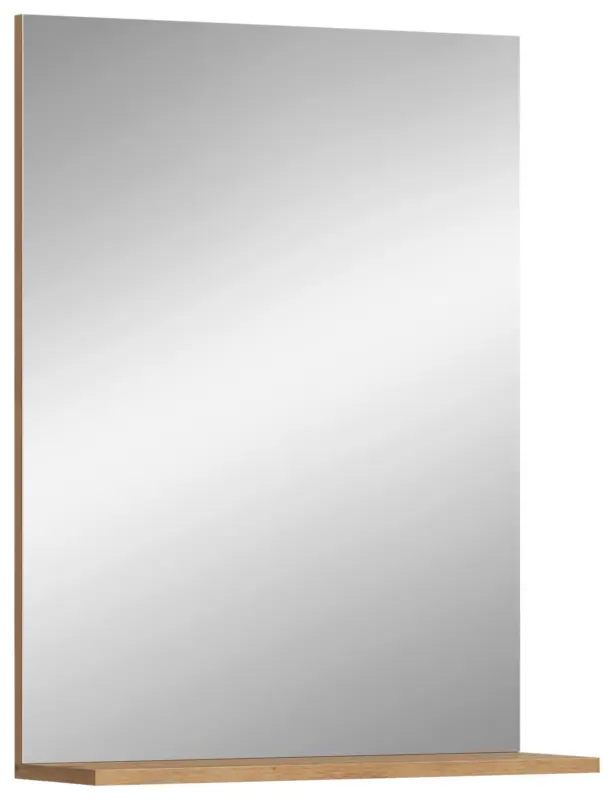 Wandspiegel Scout ca. 60x79x18 cm Eichefarben
