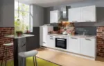 m&ouml;max Dornbirn - Ihr Trendm&ouml;belhaus in Dornbirn K&uuml;chenblock White-Premium Wei&szlig; B: ca. 270 cm