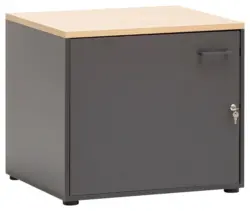 Mehrzweckschrank Solea Anthrazit/Eiche