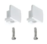 m&ouml;max Schienensystem-Endkappe in Wei&szlig;