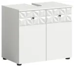 m&ouml;max Waschbeckenunterschrank Prisma ca. 60x54x37 cm Wei&szlig;