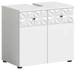 Waschbeckenunterschrank Prisma ca. 60x54x37 cm Wei&szlig;