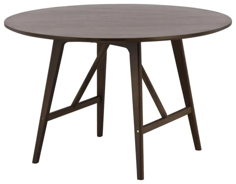 Esstisch Kaseidon &Oslash; ca. 100 cm Dunkelbraun