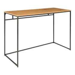Schreibtisch Vita Desk Eichefarben/Schwarz
