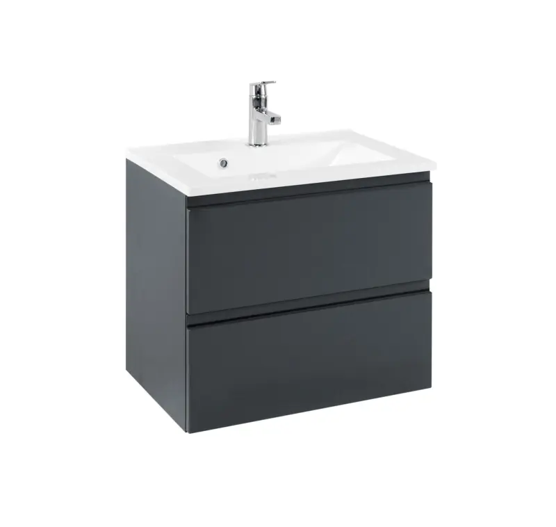 Waschtischkombi Cardiffin ca. 60 cm Grau