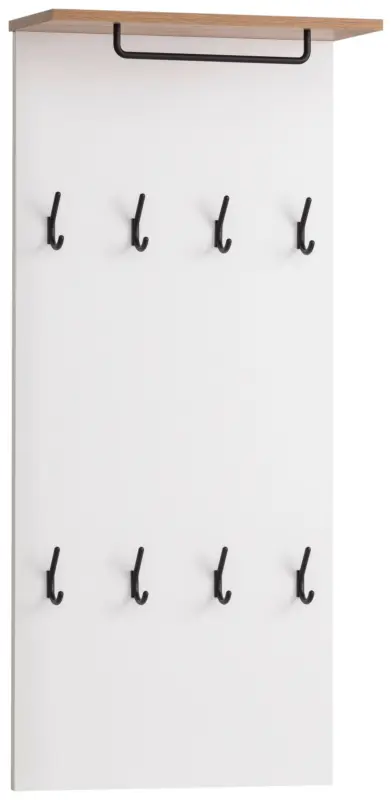 Garderobenpanel Jelda ca.50x110,6x19,9cm Wei&szlig;