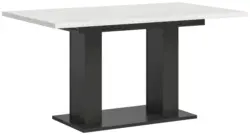 Ausziehtisch Marlon ca. 150-190 cm Wei&szlig;/Grau