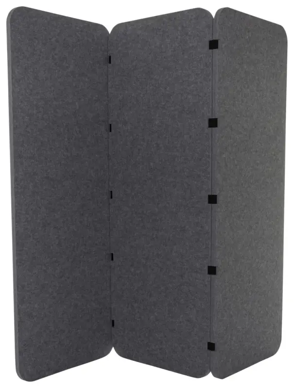 Trennwand Flexmiut Grau ca. 180x160x2,5cm