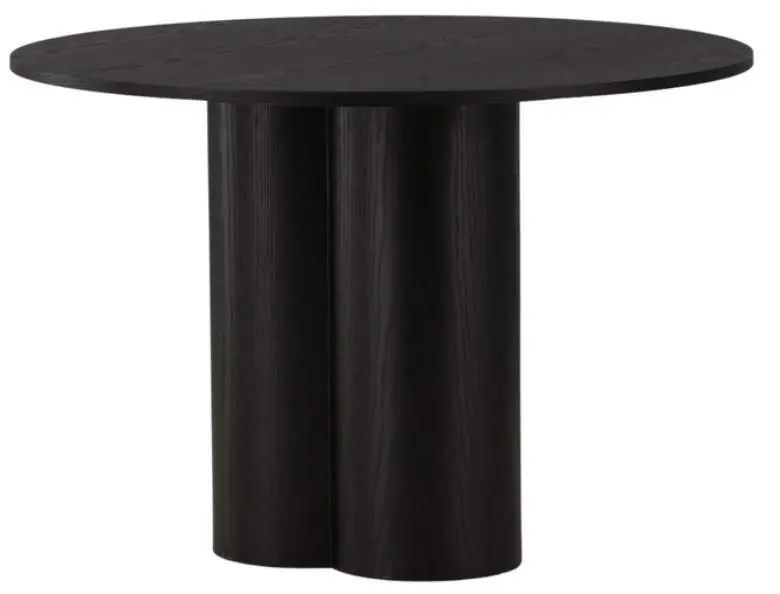 Esstisch Olivia &Oslash; ca. 110 cm Schwarz